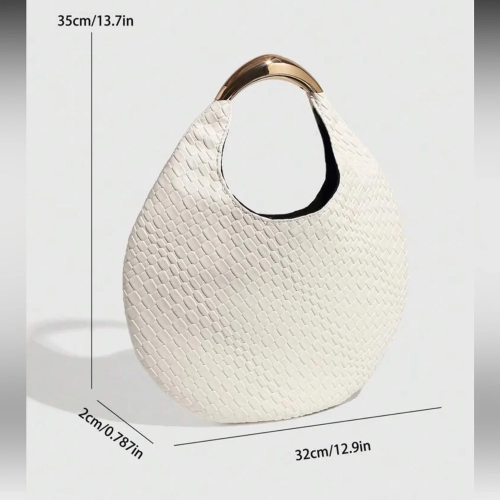 💟 Elegant Faux Leather Bag 💟 - Picture 3 of 4